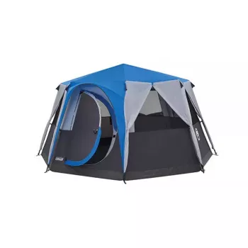 Dome Tent Coleman Cortes Octagon 8 8 Person Black Blue Grey