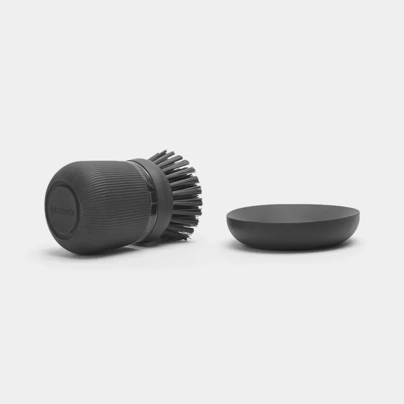 Scrub Brush Brabantia 302626 Grey 86mm x 86mm x 105mm