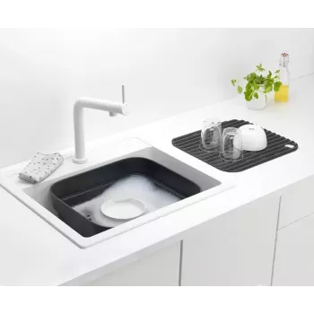 Dishwashing tub Brabantia 302664 Rectangular Grey 374x344x161 mm