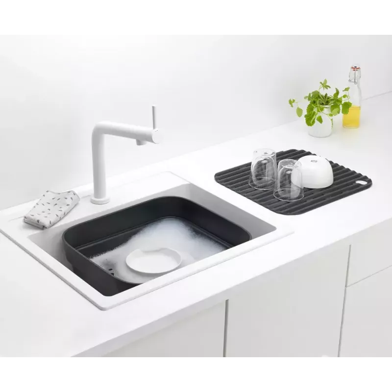 Dishwashing tub Brabantia 302664 Rectangular Grey 374x344x161 mm