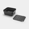 Dishwashing tub Brabantia 302664 Rectangular Grey 374x344x161 mm