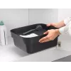 Dishwashing tub Brabantia 302664 Rectangular Grey 374x344x161 mm
