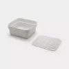 Dishwashing tub Brabantia 302688 Grey Rectangular 374x344x161 mm