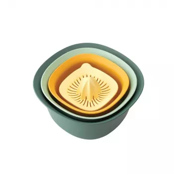 Set Brabantia Tasty+ Stackable 3.2L Blue Green Yellow