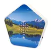 Sound machine Olympia Sounds of Nature, white, compact dimensions 135×30×130 mm