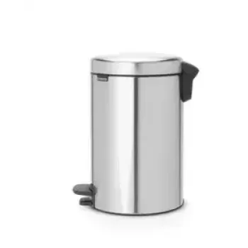Trash Can Brabantia 112041 12 L Round Stainless Steel