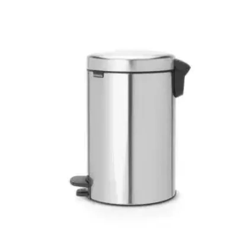 Trash Can Brabantia 112041 12 L Round Stainless Steel