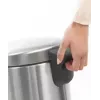 Trash Can Brabantia 112041 12 L Round Stainless Steel