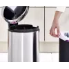 Trash Can Brabantia 112041 12 L Round Stainless Steel