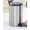 Trash Can Brabantia 112041 12 L Round Stainless Steel
