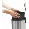 Trash Can Brabantia 112041 12 L Round Stainless Steel