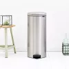 Pedal Bin Brabantia newIcon Round Brushed steel Diameter 30 cm