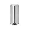 Pedal Bin Brabantia newIcon Round Brushed steel Diameter 30 cm