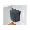 Brabantia 10L Black Waste Bin 260mm Width 210mm Depth 330mm Height