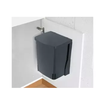 Brabantia 10L Black Waste Bin 260mm Width 210mm Depth 330mm Height