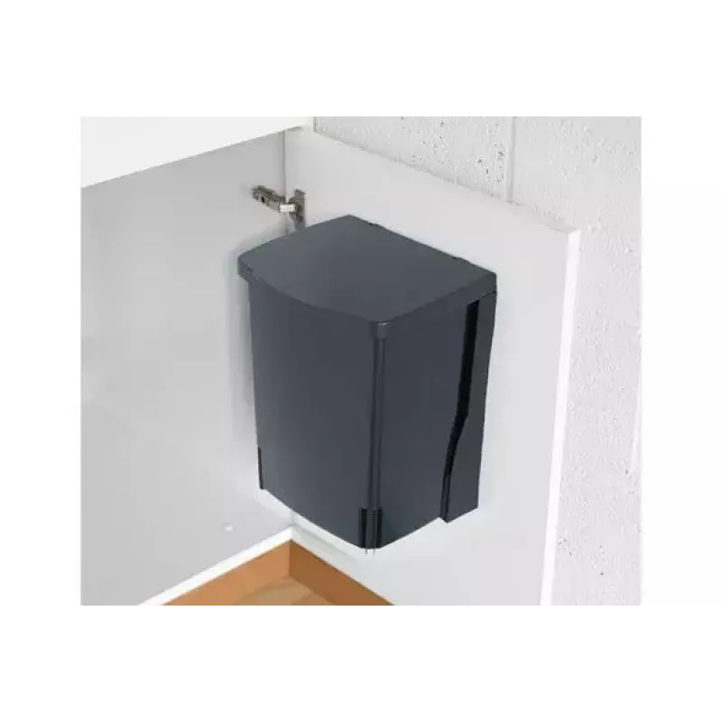 Brabantia 10L Black Waste Bin 260mm Width 210mm Depth 330mm Height