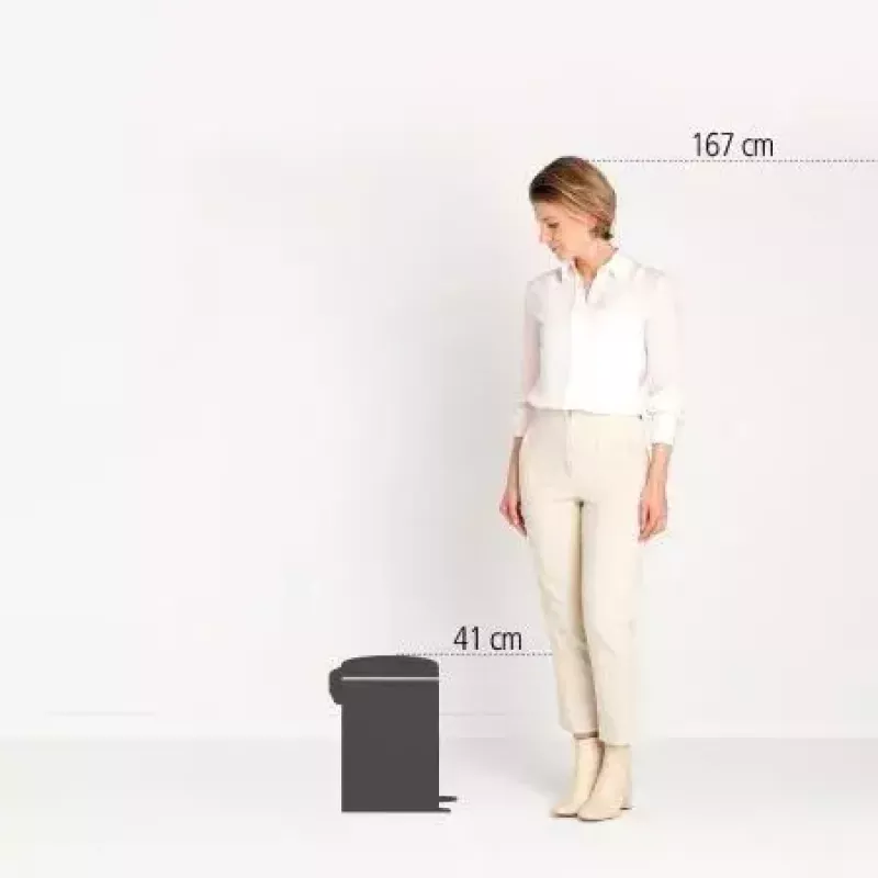 Trash Can Brabantia NewIcon 12 L Round Blue