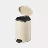 Brabantia NewIcon 20 L Round Beige Waste Bin