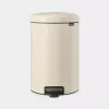 Brabantia NewIcon 20 L Round Beige Waste Bin