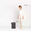 Brabantia NewIcon 20 L Round Beige Waste Bin
