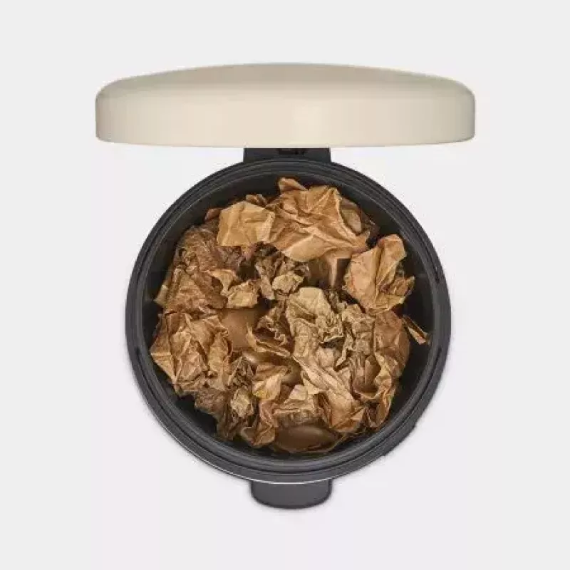 Brabantia NewIcon 20 L Round Beige Waste Bin