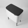 Trash Can Brabantia 313547 34L Rectangular Plastic White