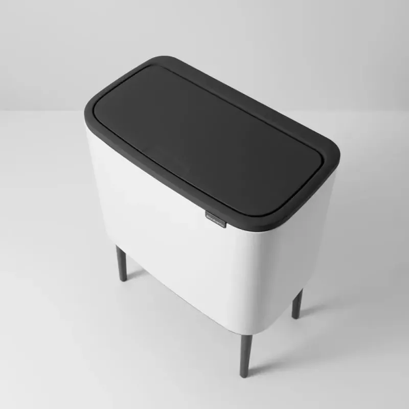 Trash Can Brabantia 313547 34L Rectangular Plastic White