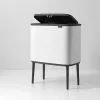 Trash Can Brabantia 313547 34L Rectangular Plastic White