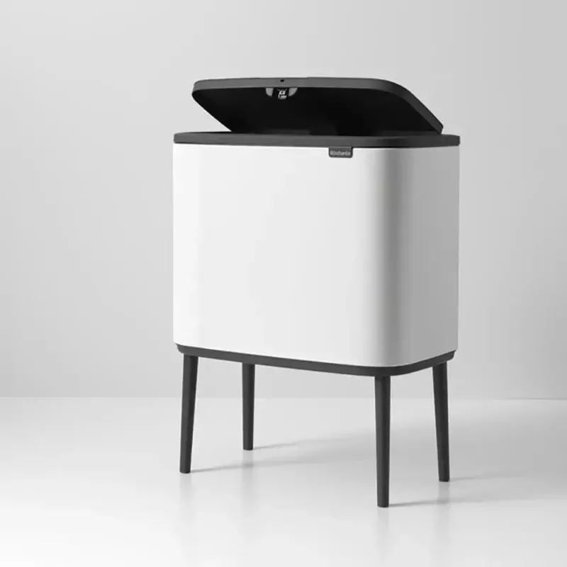 Trash Can Brabantia 313547 34L Rectangular Plastic White