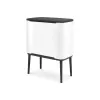 Trash Can Brabantia 313547 34L Rectangular Plastic White