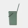 Trash Can Brabantia 129827 16L Rectangular Plastic Green