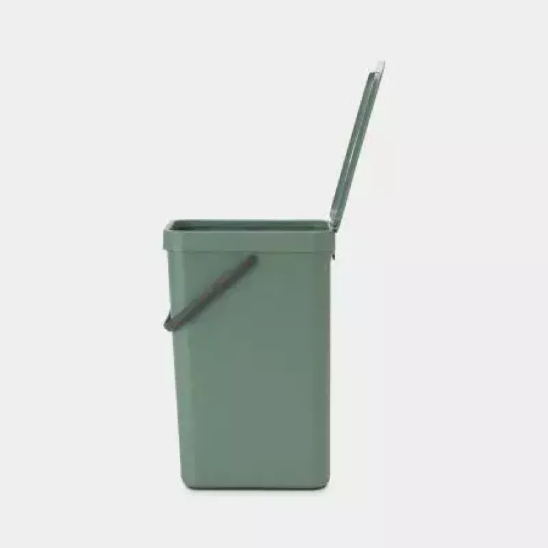 Trash Can Brabantia 129827 16L Rectangular Plastic Green