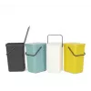 Trash Can Brabantia 109966 16L Rectangular Grey