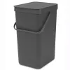 Trash Can Brabantia 109966 16L Rectangular Grey