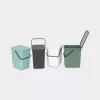 Trash Can Brabantia 129940 25L Rectangular Plastic Grey