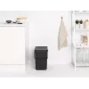Trash Can Brabantia 129940 25L Rectangular Plastic Grey