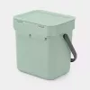 Waste Bin Brabantia Sort & Go 3 L Green Width 188 mm Depth 139 mm Height 181 mm