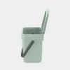 Waste Bin Brabantia Sort & Go 3 L Green Width 188 mm Depth 139 mm Height 181 mm
