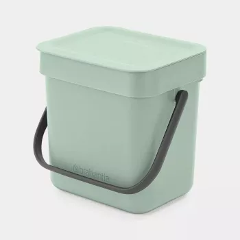Waste Bin Brabantia Sort & Go 3 L Green Width 188 mm Depth 139 mm Height 181 mm