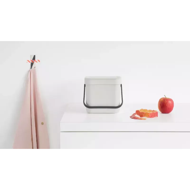 Brabantia Sort & Go 6 L Grey Waste Bin 200x245x181 mm