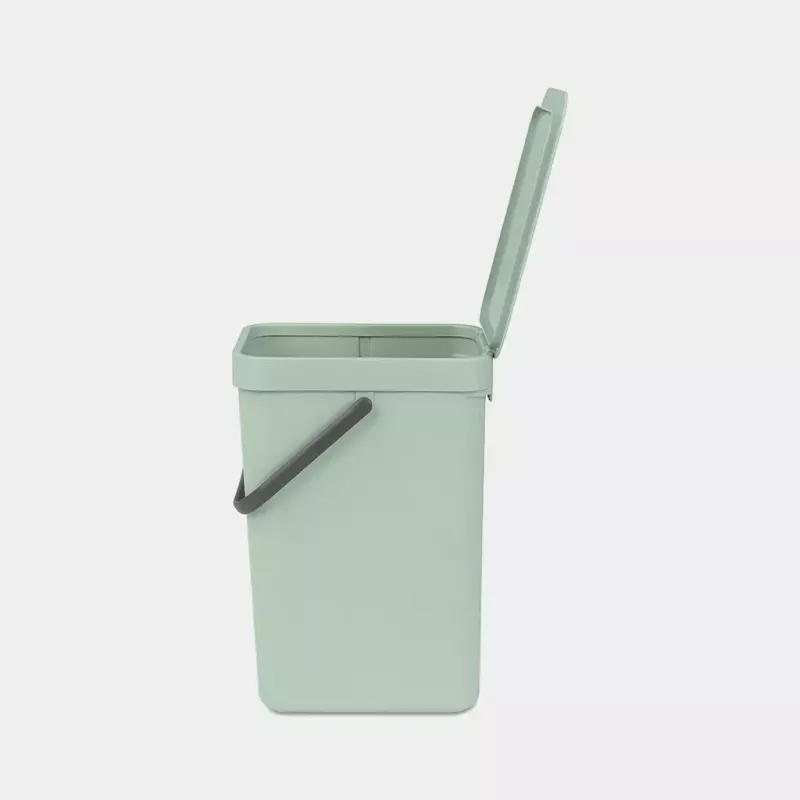 Waste bin BRABANTIA Sort & Go 12 L 1 basket Green 200×249×351 mm