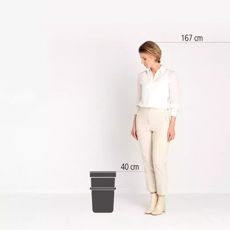 Brabantia Sort & Go 25 L Green Waste Bin 265x340x400 mm