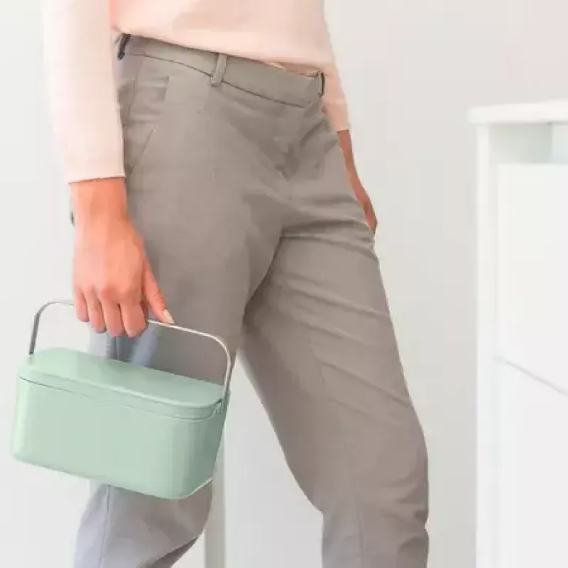Canister Brabantia 215803 Rectangular 1.8 L Green