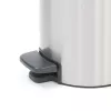 Pedal Bin Brabantia newIcon Round Brushed steel