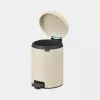 Brabantia NewIcon 5 L Round Beige Waste Bin
