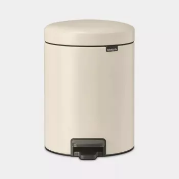 Brabantia NewIcon 5 L Round Beige Waste Bin