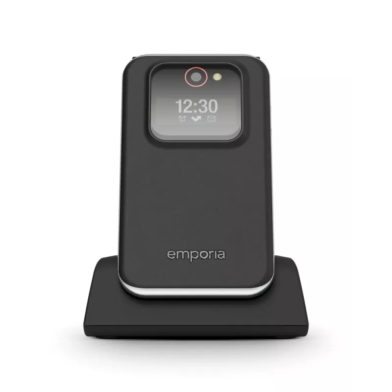 Emporia JOY 7.11 cm (2.8 inch) 113 g Black Entry-level phone
