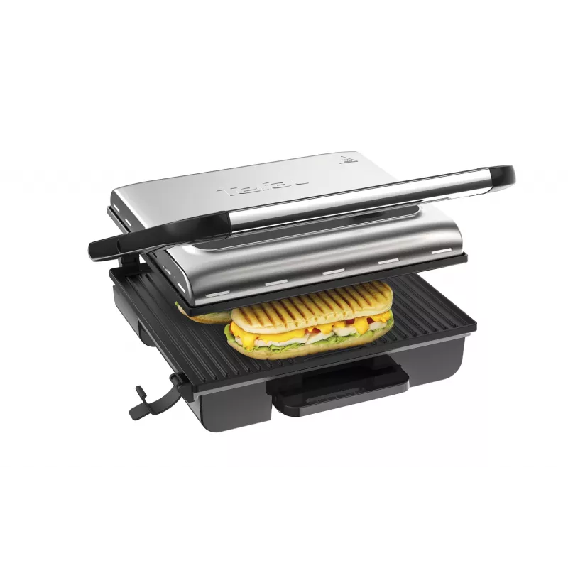 Contact grill Tefal Inicio GC242D 2000W Black Stainless Steel