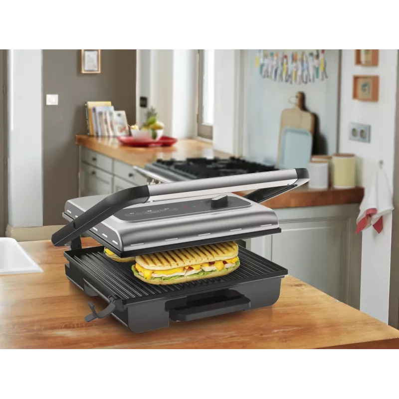 Contact grill Tefal Inicio GC242D 2000W Black Stainless Steel