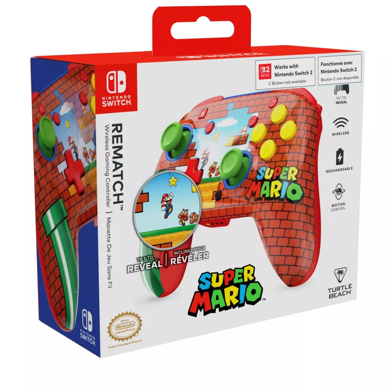 Gamepad Turtle Beach Rematch Advanced Wired 2025 Multicolour Nintendo Switch